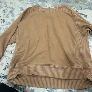 Cozy Camel Knit Sweater
